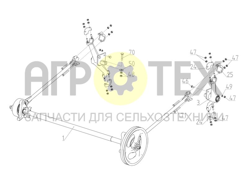 Привод очистки (VECTOR-410.11.03.000Ф) (№24 на схеме)